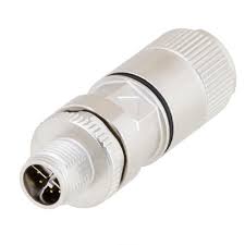 M12 8 Pin X Code Male Shielded Field Termination Connector M12ft8xms