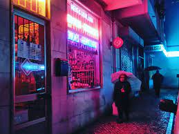 This aesthetic includes a brooding, mysterious, cyberpunk, and dangerous atmosphere. Neo Noir Tumblr Wattpad Books