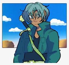 The bearded stud in the purple trunks. Future Trunks Purple Hair Hd Png Download Kindpng