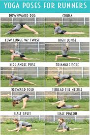 The Best Yoga Poses For Runners Stretch Your Hips Hamstrings Quads And Back Gain Flexibility And Help Prev Yoga For Runners Cool Yoga Poses Yoga Training