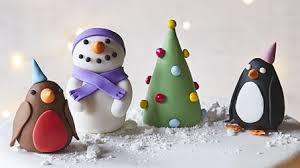 Howtocookthat cakes dessert chocolate 1st birthday cake. How To Make Easy Christmas Cake Decorations Bbc Food