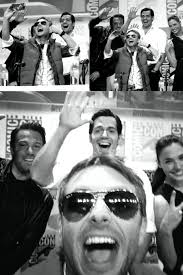 Black And White The Dawn Of Justice Henry San Diego Comic Con 2014 Comic Con Comic Con 2014 Celebrity Selfies