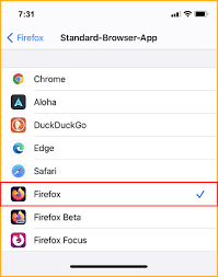Sie können firefox auch im browser selbst als standardbrowser festlegen. Firefox Als Standardbrowser Fur Ios Festlegen Hilfe Zu Firefox Fur Ios