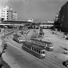1958年 昭和33年 渋谷 鉄道 写真 古写真 風景