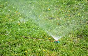 How To Design A Landscape Sprinkler Irrigation System Watering Irrigation Supplies Stock Photo Picture And Royalty Free Image Image 92759526