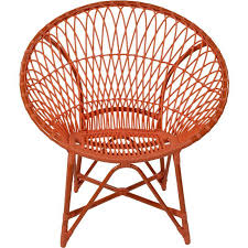 David Francis Modern Indoor Outdoor Orange Lounge Chair Red Accent Chair White Dining Chairs Lounge Chair Outdoor