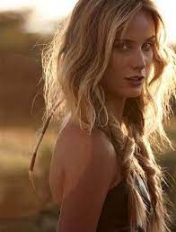 Boho Braids Zopfe Haare Frau