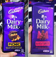 Check out our range of tasty treats, chocolatey recipes and more! Cadbury Dairy Milk Chocolate Picnic And Black Forest Bars In 2020 Dairy Milk Chocolate Dairy Milk Cadbury Dairy Milk Chocolate