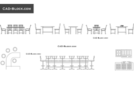 Drawing labels, details, and other text information extracted from the cad file. Dining Tables Elevation Cad Blocks Free