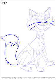 She is a royal cat and streaky's love interest. Learn How To Draw Princess From Krypto The Superdog Krypto The Superdog Step By Step Drawing Tutorials