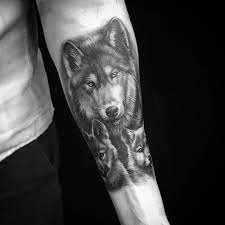 pin auf wolf tattoos