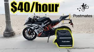 The Best Way To Deliver Postmates On A Motorcycle This Has Changed The Game Vlogmas 13 Youtube