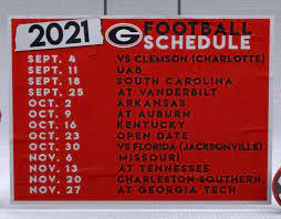 Georgia opens their home slate at dooley field at sanford stadium in athens, ga., on sept. Ugasports Uga S 2021 Football Schedule Released