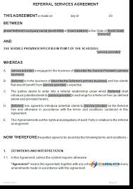 How are finders fees paid in us funds? Download Referral Agreement Template