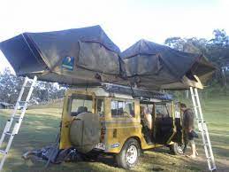 Howling Moon Deluxe Roof Top Tent Roof Top Tent Land Rover Camping Roof Tent
