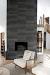 2 Story Floor To Ceiling Tile Fireplace