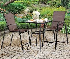 Wilson Fisher Aspen 3 Piece Bistro Set Big Lots Outdoor Patio Set Patio Furniture Makeover Patio Decor