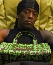 Lil Uzi Vert poses for Stephen Sprouse x Marc Jacobs.