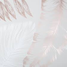 Here you can find the best peacock feather wallpapers uploaded by our community. Super Fresco Easy Daintree Taupe Rose Gold Palm Leaf Metallic Shimmer Wallpaper 103849