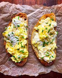 Soft Scrambled Eggs And Ricotta Toast By Dianemorrisey Quick Easy Recipe The Feedfeed Recipe Ricotta Toast Toast Recipes Food