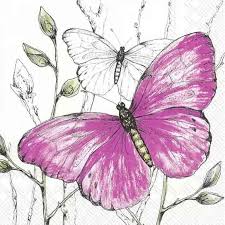 Ref 6086 Rs Servilletas Decoradas Mariposas De Colores Servilletas De Papel Servilletas Para Decoupage