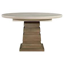 Vivian Modern Classic White Top Brown Wood Round Extendable Dining Table In 2020 Dining Table Round Extendable Dining Table Eclectic Dining Tables