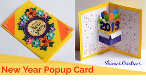 A greeting card you make yourself is more meaningful to the recipient and just as attractive as if you are new to desktop publishing and your goal is to make greeting cards, consider consumer software like photoshop elements. Recyclables Blog Quilled New Year Popup Card Diy New Year Greeting Card How To Make New Card For 2019