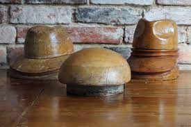 Vintage Wooden Hat Forms Set Of 3 For Sale At 1stdibs Hats Sewing Hats Hat Blocks