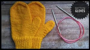 Wool yarn works best for colorwork, but any fiber will do. How To Knit A Mitten Gloves With Circular Needles Step By Step Tutorial By Ngvid Youtube