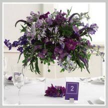Jan 22, 2021 · three main types of roses are most popular for wedding flowers: Purple Wedding Centerpieces Diy Wedding Tutorials And Flower Recipes