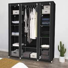 21 nouveau stock de leroy merlin meuble rangement design d. Multifonction Penderie Armoire Chambre Rangement En Tissu Noir Impermeable Anti Poussiere Cdiscount Maison