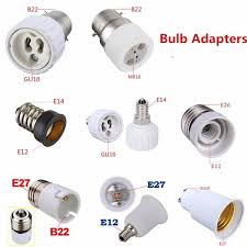 Therefore, the voltage compatibility of bulb and light fixture must be checked. Buy E12 E14 E27 B22 Mr16 Gu10 Base Socket Adapter Converter For Led Light Lamp Bulb At Affordable Prices Free Shipping Real Reviews With Photos Joom