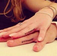 Mi Amor Engagement Tattoos Matching Tattoos Wedding Date Tattoos
