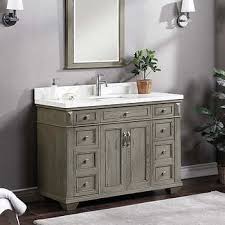 Rockvale 48 Vanity By Northridge Home In 2020 Vanity Vanity Sink 48 Vanity