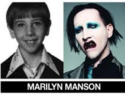 Sweet dreams (are made of this)marilyn manson • smells like children. Celebrity Thechive Celebrities Then And Now Famous People Musician
