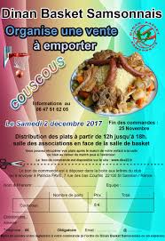 Se connecter s'inscrire connexion avec facebook. Couscous Du Club Dinan Basket Samsonnais
