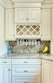 Home Cabinet Westbury A7 Style Creme Maple Glazed Kitchen Add On Wine Rack Kitchen Cabinet Wine Rack Kitchen Wine Rack Built In Wine Rack