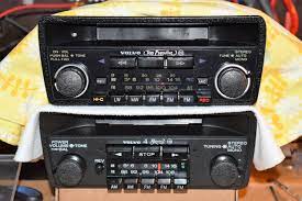 volvo top executive and 4 stereo yearmodel around 1980 旧車 オーディオ 車
