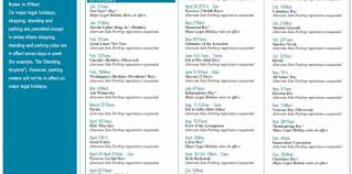 2019 New York City Parking Calendar Courtesy Of Senator Persaud Ny State Senate
