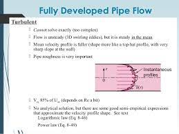 Flow In Pipes
