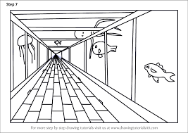 Download files and build them with your 3d printer, laser cutter, or cnc. Learn How To Draw One Point Perspective Aquarium One Point Perspective Step By Step Drawing Tutorials