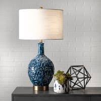 Grey and white table lamp table lamp lamp. White Table Lamps Find Great Lamps Lamp Shades Deals Shopping At Overstock