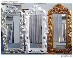 Cermin kaca hexagonal besar 12pcs wall mirror sticker cermin dinding: Cermin Dinding Besar Untuk Ruang Kamar Jual Furniture Murah