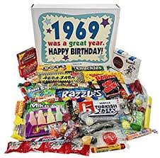 Birthday Gift For 50 Year Old Woman Who Has Everything Amazon Com Woodstock Candy 1969 50th Birthday Gift Box Vintage Nostalgic Candy Assortment From Child 51st Birthday Gifts 50th Birthday Gifts Birthday Gifts