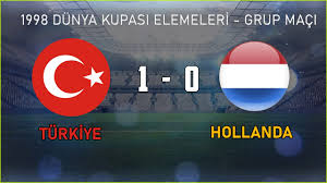 Torbadan gelen rakibimiz hollanda oldu. Turkiye 1 0 Hollanda 1998 Dunya Kupasi Elemeleri Youtube