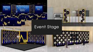 Event Stage Event Stage Event 3d Model
