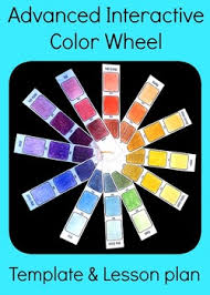 What is the basic color wheel? Advanced Interactive Color Wheel Middle High School Art Lesson Plan Template
