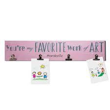 See more ideas about engraved gifts, gifts, engraved wedding gifts. Kids Favorite Art Personalized Pink Wall Display For Girls