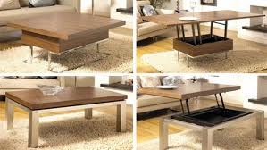 Amazing Space Saving Coffee Tables That Convert Into A Dining Table Hometone Convertible Coffee Table Coffee Table Adjustable Coffee Table