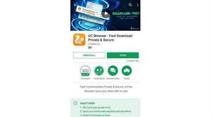 To create its unique browsing experience, it loads photos and links before you click them. Uc Browser App With Updated Settings Now Back On Google Play Store Technology News The Indian Express